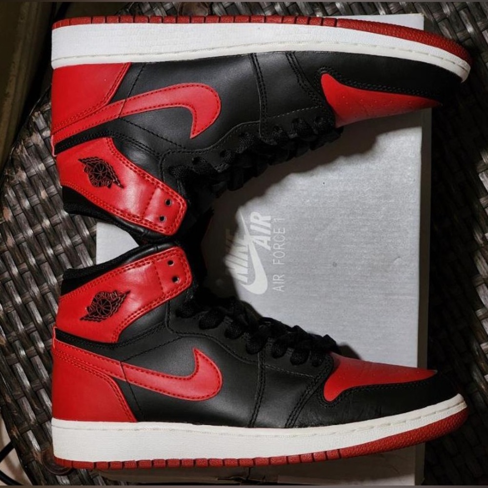 Air Jordan 1 Retro High OG BG BRED 2013